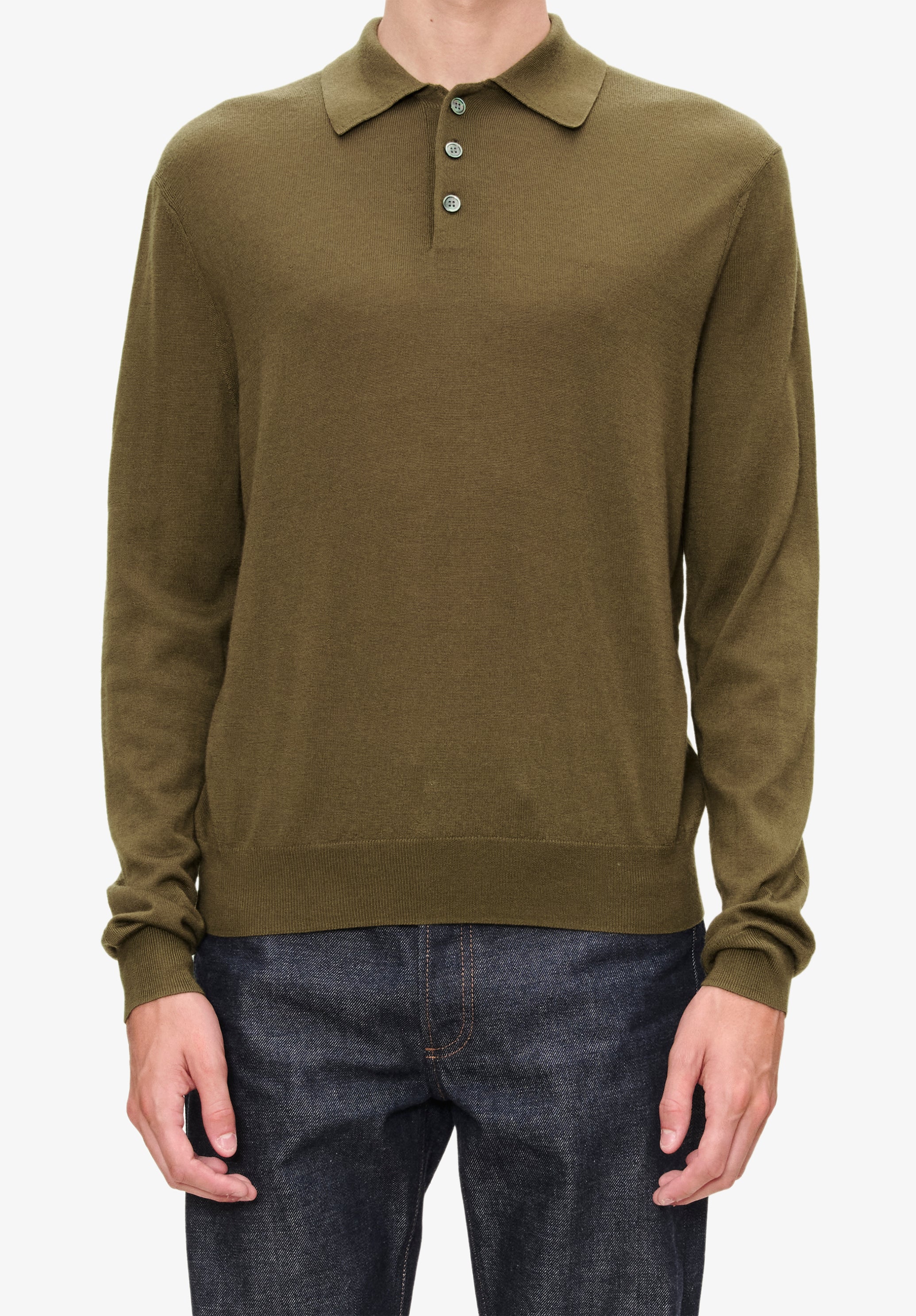 Wool polo shirt | T-shirts | A.P.C. Ready-to-Wear