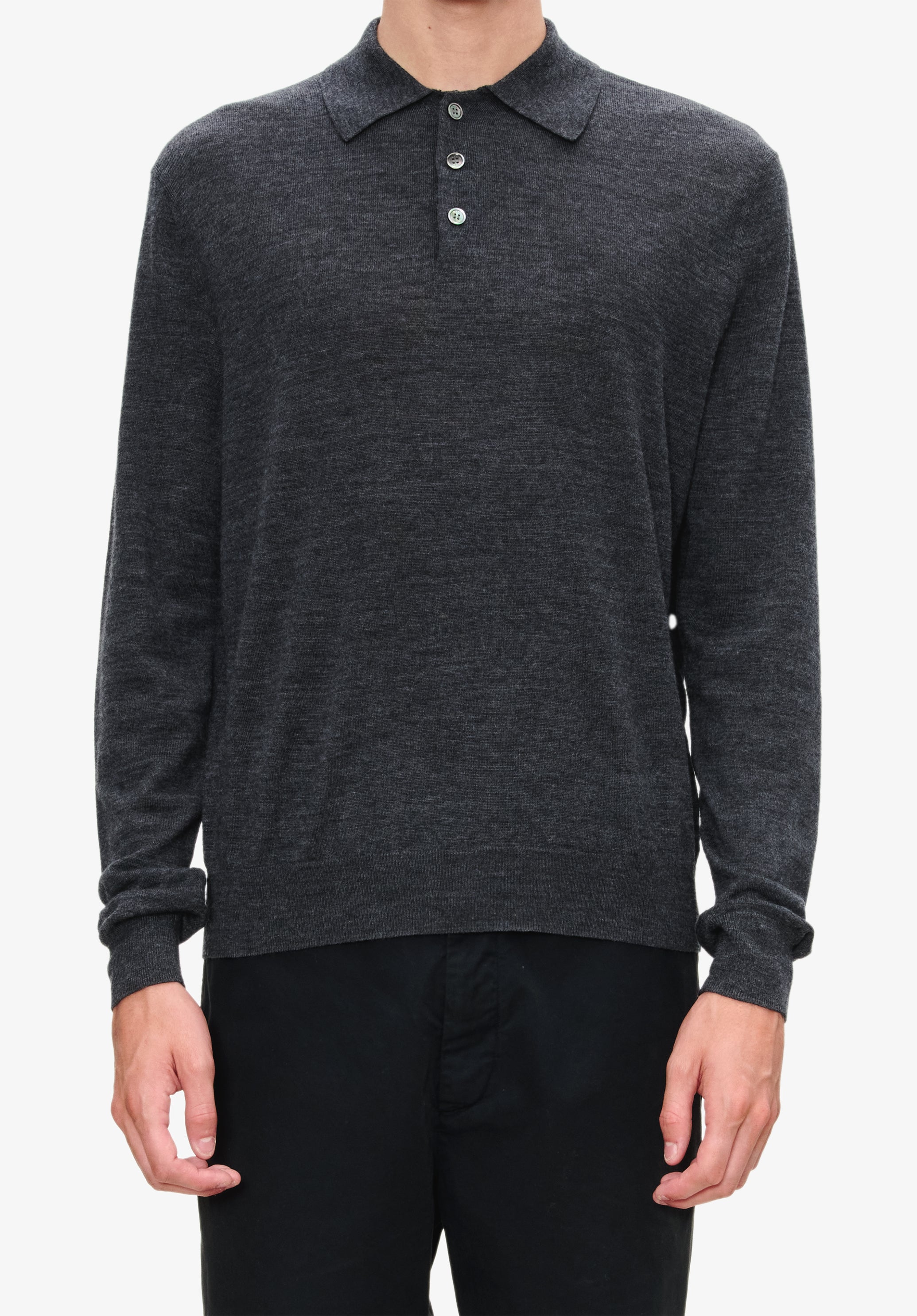 トップス SOPHNET SAXONY WOOL CHECK POLO SHIRT SOPH. | SAXONY WOOL CHECK POLO SHIRT(2 (M) A(BLACK CHECK)):