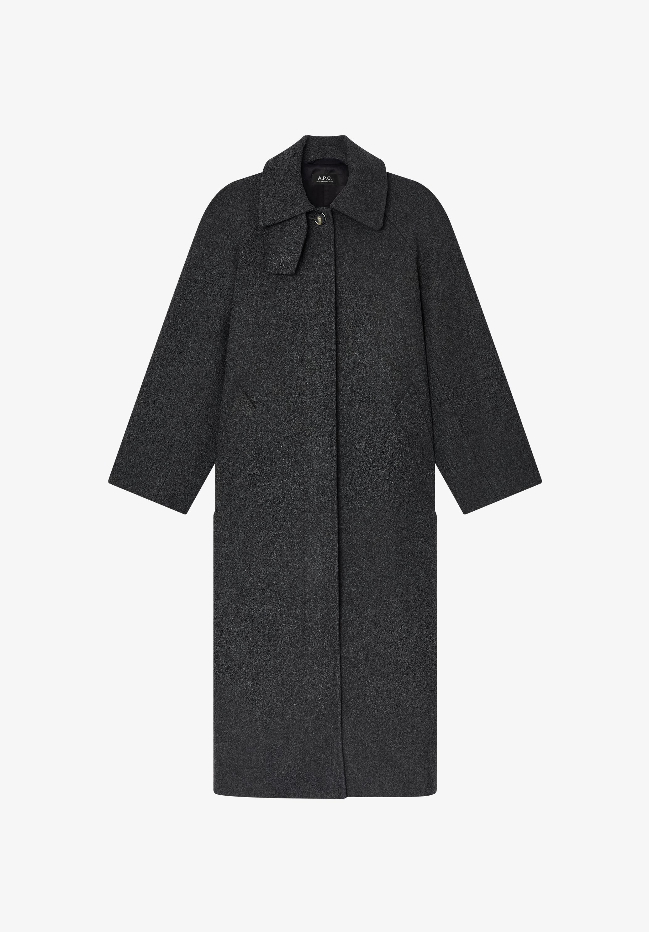 Raglan sleeve coat | Outerwear | A.P.C. Ready-to-Wear