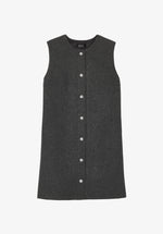 A.P.C. Women's Pinafore Dress Size: 38 in Anthracite