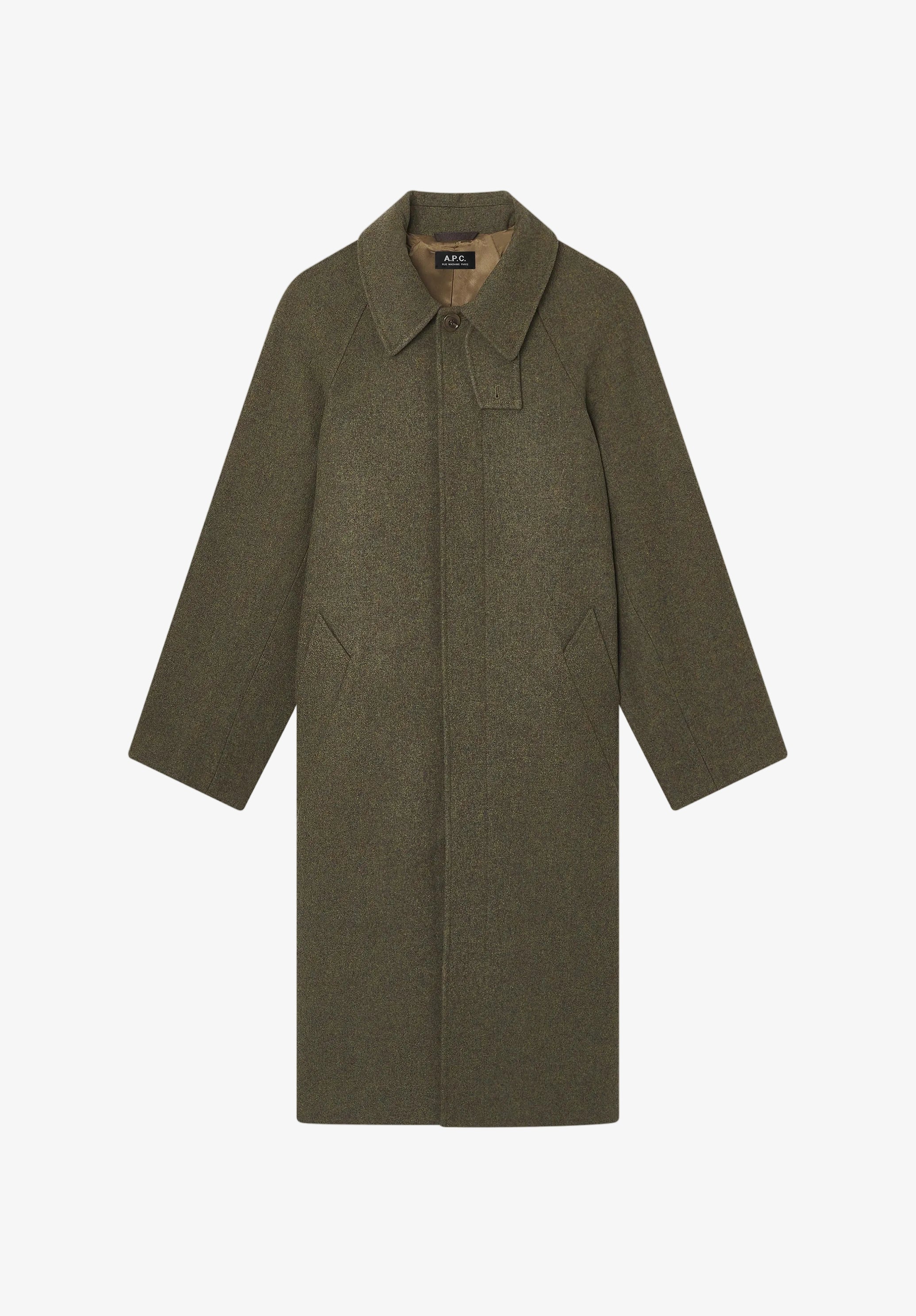 Raglan sleeve coat | Outerwear | A.P.C. Ready-to-Wear