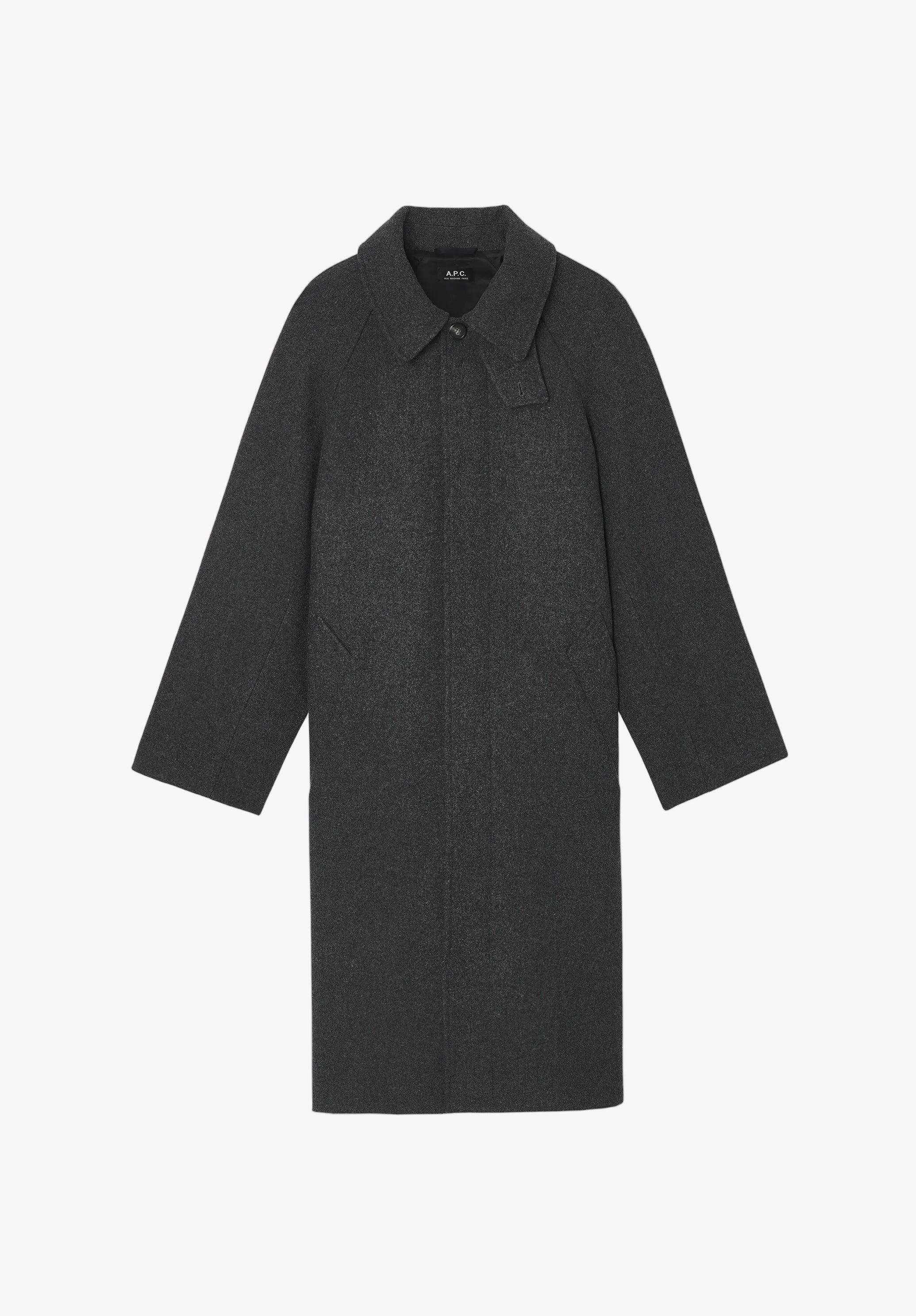 Raglan sleeve coat | Outerwear | A.P.C. Ready-to-Wear