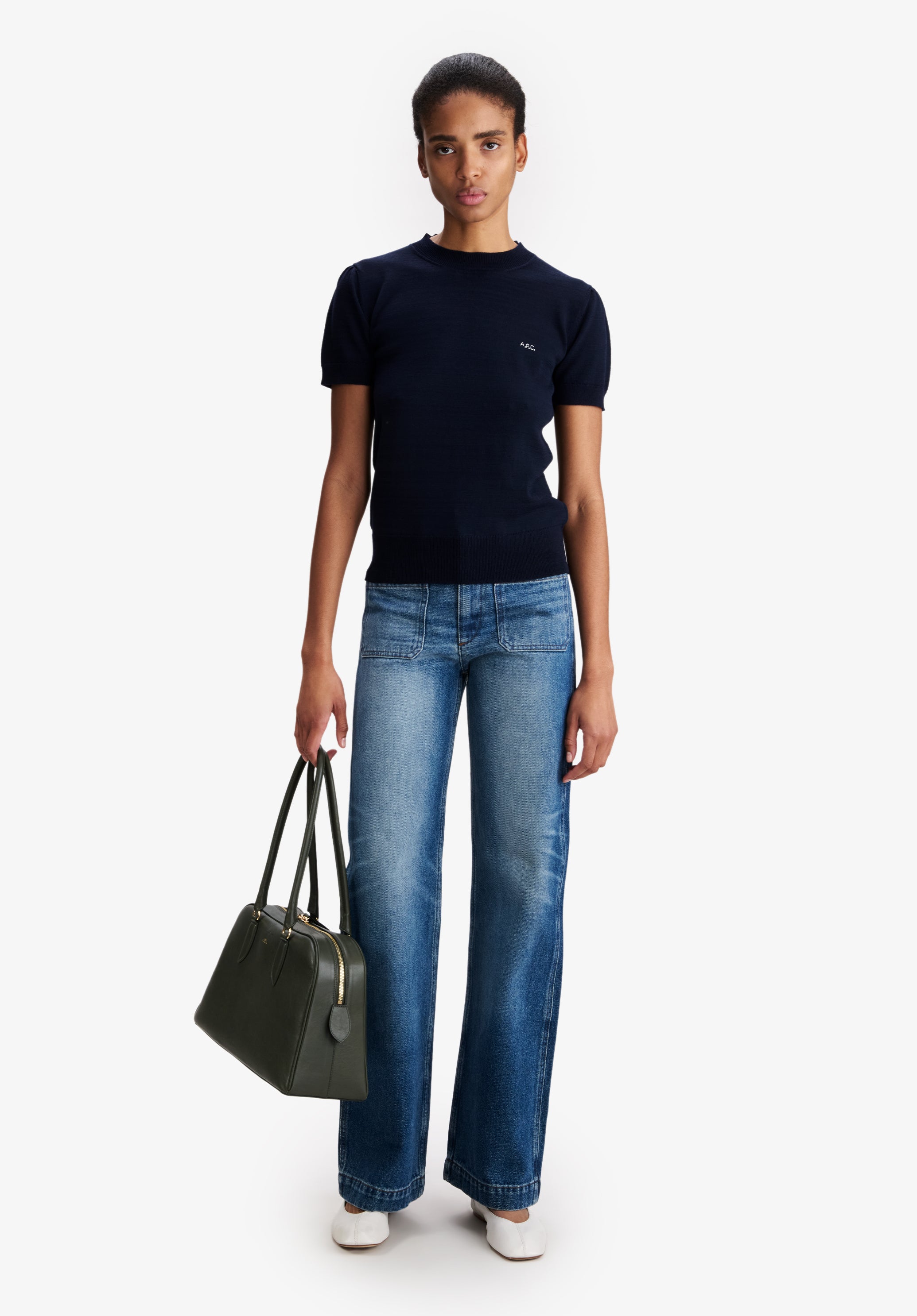A.P.C. | Fitted Merino Wool Sweater | Knitwear