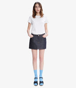 Mini-skirt | Raw Japanese Indigo Selvedge Denim | A.P.C. Ready-to-Wear