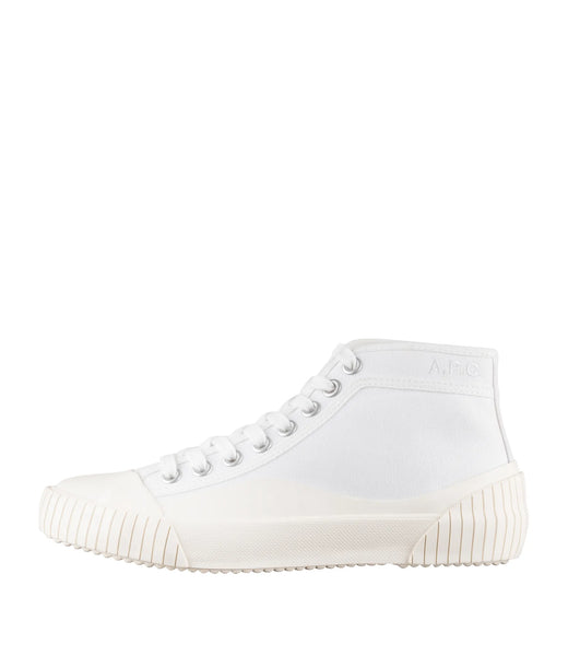 【送料関税込】A.P.C. White Iggy Sneakers Iggy high-top sneakers | Canvas | A.P.C. Accessories