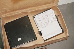 A.P.C. Music - Sheet music in an instrument box