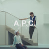 A.P.C. Golf - a video of two models interacting wearing golf outfits