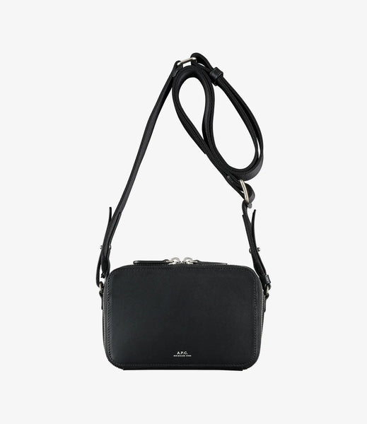 Soho camera bag - Smooth vegetable-tanned leather | A.P.C. Accessories Soho camera bag - Smooth vegetable-tanned leather | A.P.C. Accessories