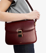 ★A.P.C.★ ブラウン Grace Accordeon カードケース Grace bag | Smooth box leather | A.P.C. Accessories