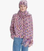 Noah scarf | Multicolored fancy knit | A.P.C. Accessories