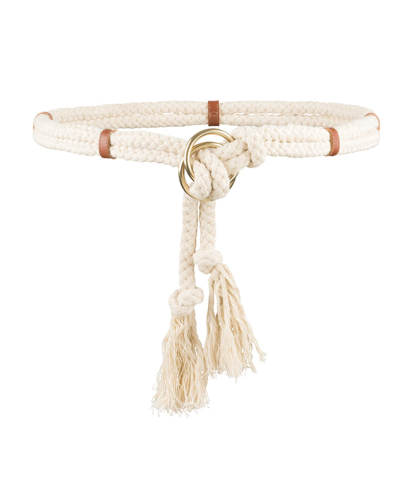 Rth Rope Belt - AAD - Ecru