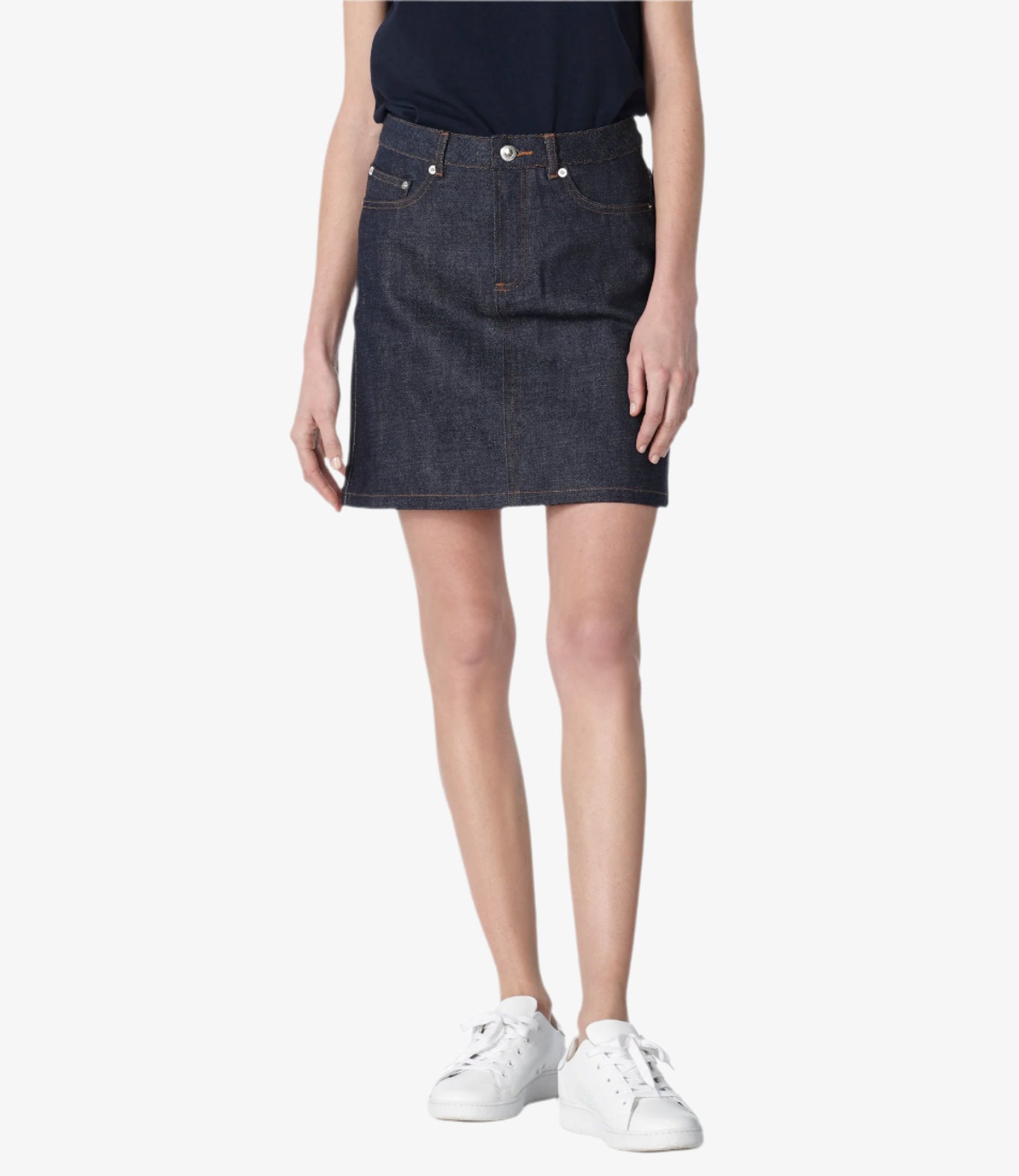 Standard skirt | Raw Japanese Selvedge Denim | A.P.C. Ready