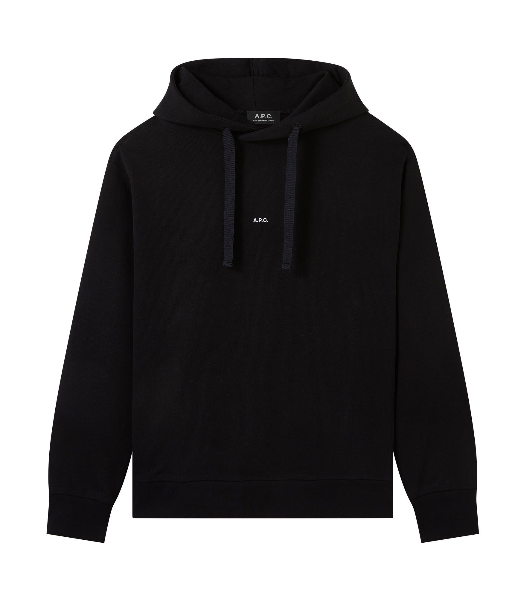 スウェット・トレーナー A.P.C. COTTON LARRY HOODIE WITH MICRO LOGO A.P.C. - COTTON LARRY HOODIE WITH MICRO LOGO - Eleonora Bonucci