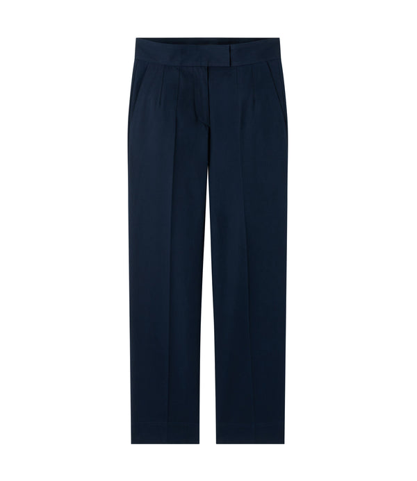 Ann Pants - IAK - Dark navy blue
