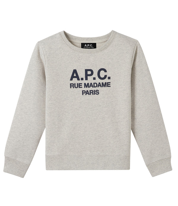 Elie sweatshirt - PAA - Heather ecru