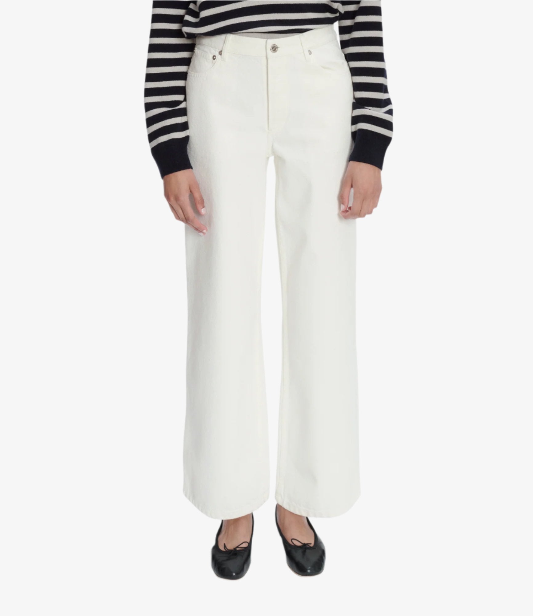 Elisabeth jeans | Wide leg jeans. 70's spirit. | A.P.C.