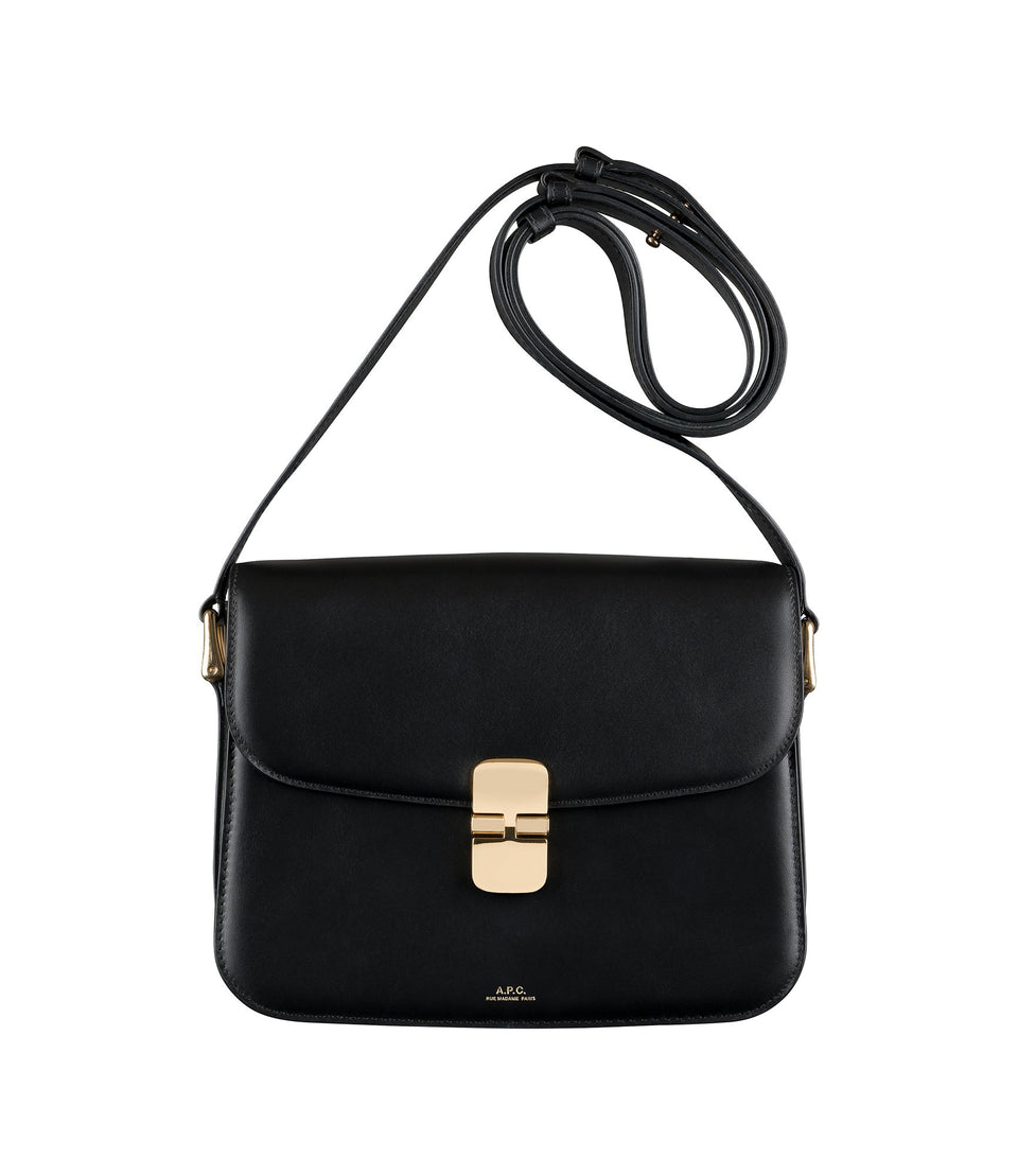 A.P.C. . Black Crossbody Bag for Men