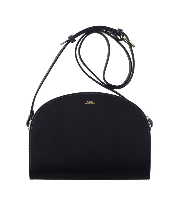 A.P.C Demi-Lune Clutch Bag - Black