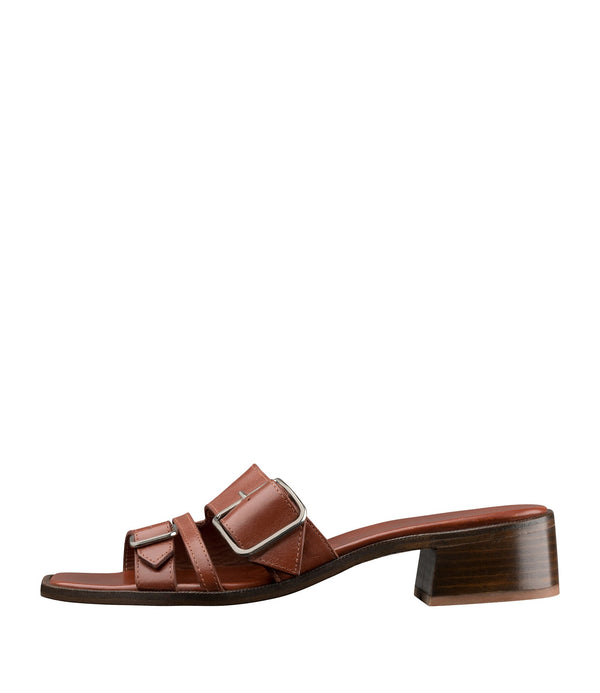 Aly mules - CAD - Nut brown