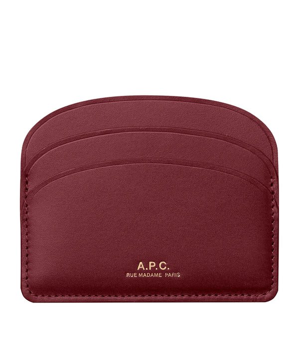 Demi-Lune cardholder - GAE - Vino