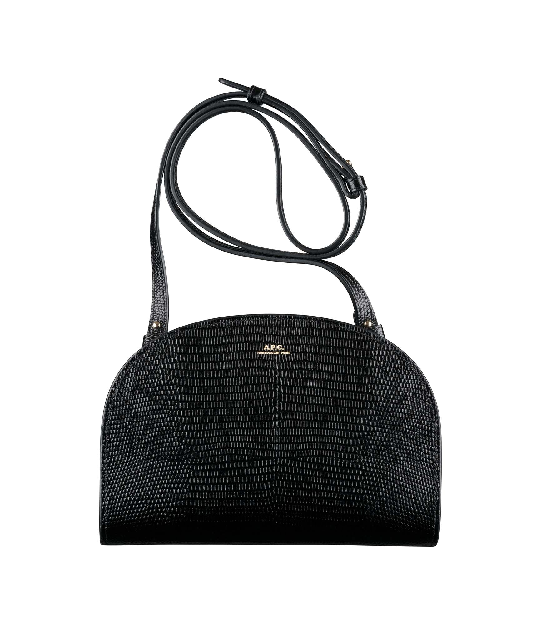 ☆人気☆【A.P.C.】☆Demi-Lune Mini Bag Nut Brown バッ.グ☆ Demi-Lune bag | A.P.C.