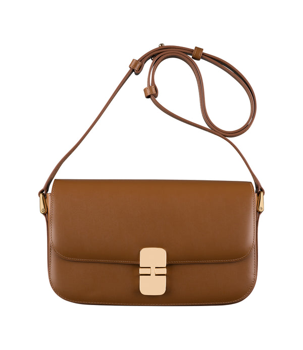 Grace Baguette bag - CAQ - Cappuccino