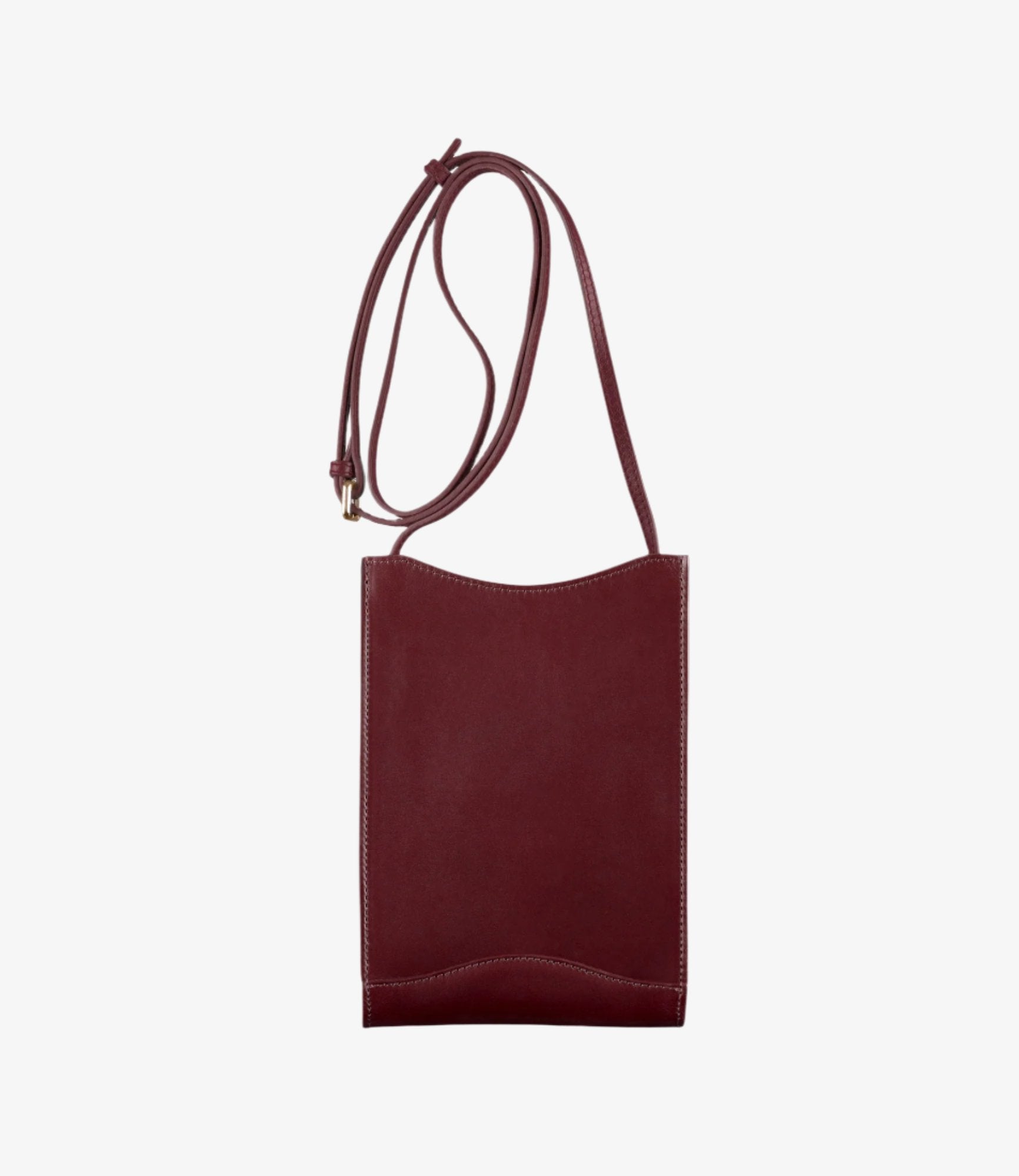 Jamie neck pouch - Smooth leather - A.P.C. accessories