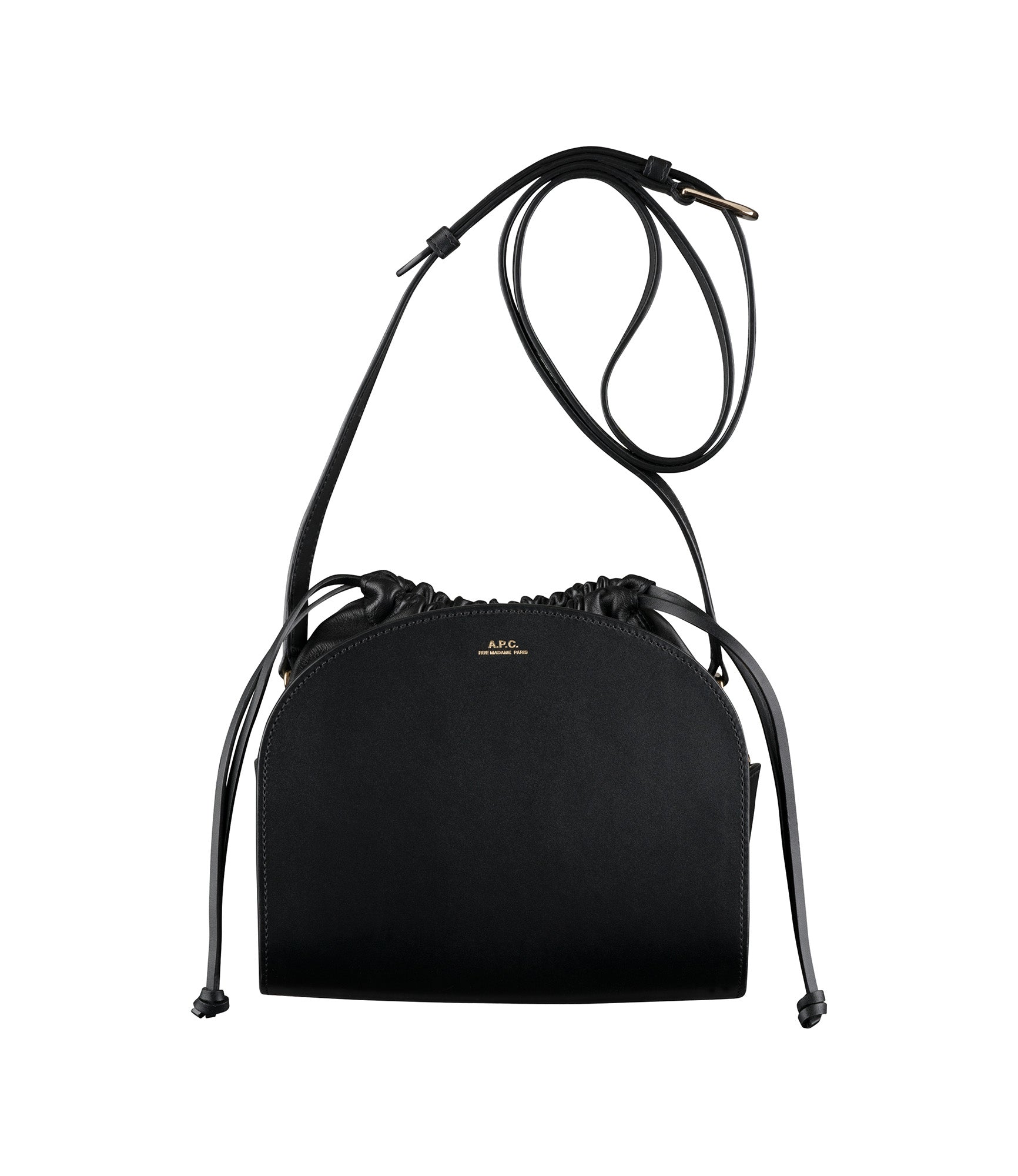 APC A.P.C. バッグ sac demi lune pochon PXBTD F61755 Demi-Lune Pochon Mini bag | Demi-Lune Mini bag in smooth