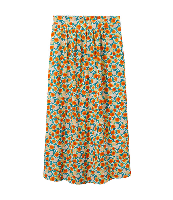 Ravena long skirt - EAA - Orange