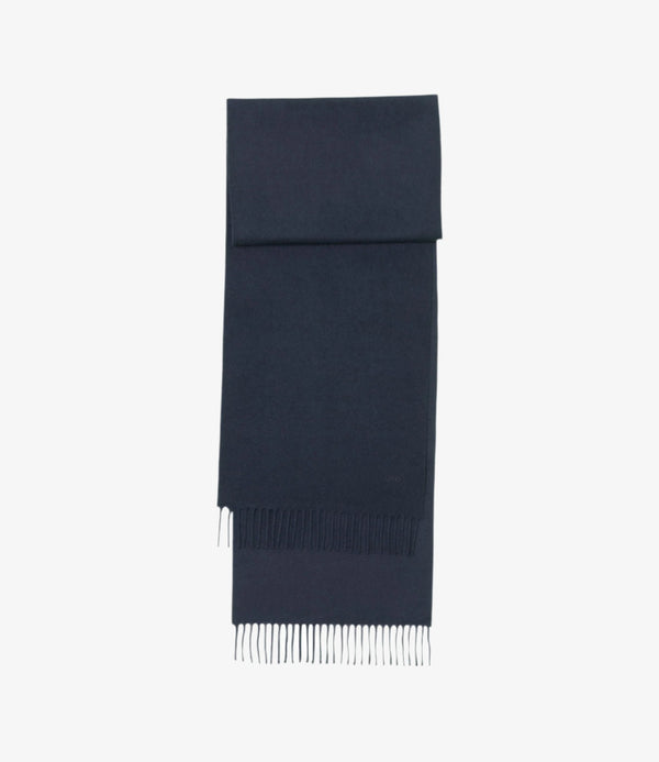 Alix Brodée scarf - IAK - Dark Navy