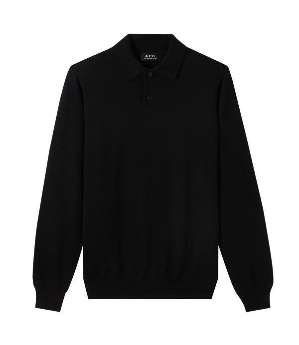 Jerry polo shirt - LZZ - Black