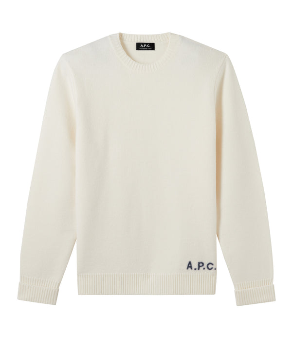 Edward sweater - AAB - White