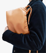 Ninon bag | Drawstring bag in recycled leather-like material