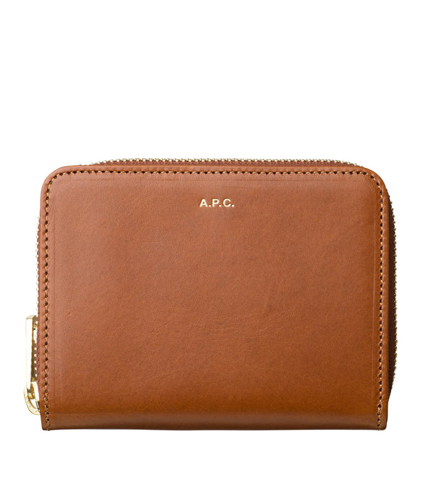 Emmanuelle Compact Wallet - CAD - Chestnut